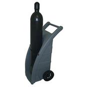 Polyethylene Cylinder Truck For 1 Cylinder With Pneumatic Wheels Capacity 114Kg  image