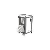 Heavy Duty Laptop Storage Trolley Holds Up To 10 Mid Size Laptops