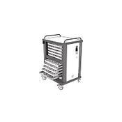 Heavy Duty Laptop Storage Trolley Holds Up To 10 Large Size Laptops