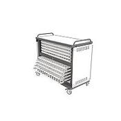Heavy Duty Laptop Storage Trolley Holds Up To 20 Large Size Laptops