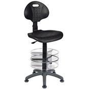 Labour Pro Industrial Draughtsman Chair With Heavy Duty Poly Seat image