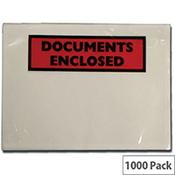 Tenza Self Adhesive Documents Enclosed Wallet DL Pack of 1000 DL2 PLE-DOC-DL image
