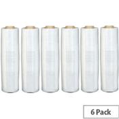 Master In Hand Stretch Film - Clear Pallet Wrap, 400mm x 200m, 17