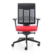 Xenon Swivel Ergonomic Mesh Back Task Operator Office Chair Red image