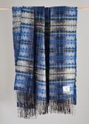 Diamond Weave Throw Blue by Molloy &amp;amp; Sons