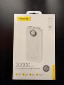 Foneng PX102 20,000mAh 22.5W Fast Charge Power Bank – White — IBROKE image