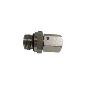 3/4 M BSP X 1/2 F BSP 90 C/W L/NUT SOLID image
