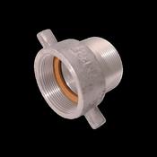 3" BSP MALE X 4" BSP FEMALE ALUM THREADED ADAP image