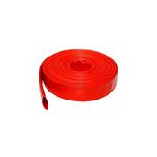 2 1/2 FIRE HOSE RED LAY FLAT 23MT 