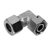 Adjustable Elbow 90 Degree 8S (M/F) - 8mm Tube, Heavy Series