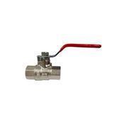 1"  BALL VALVE BUTTERFLY HANDLE MALE-FEMALE image