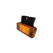 SIDE MARKER LED 12/24V AMB C/W BKT 4" REC