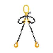 10MM 2LEG LIFTING CHAIN 1MTR C/W SWIVEL LOCK HOOK