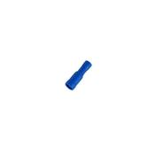 FEMALE BULLET TERMINAL 5MM BLUE image