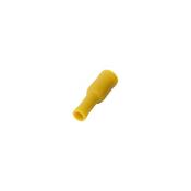 FEMALE BULLET TERMINAL 5MM YELLOW image