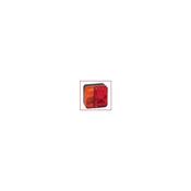 LENS RED, AMBER &amp; CLEAR REAR LIGHT image