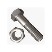 NUT AND BOLT STEEL 6 MM image