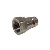 3/8 MALE QR COUPLING STAINLESS STEEL image