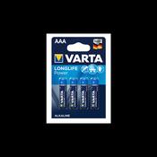 VARTA LONGLIFE POWER AAA BATTERY 4PK image