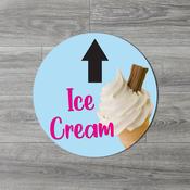 Floor Graphics 350mm x 350mm
