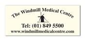 Aluminium Dibond 300 x 200mm Sign