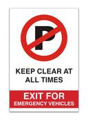 Foamex 800 x 600mm Sign