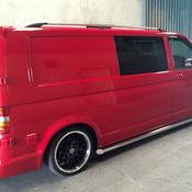 VW Transporter T5 Roof Rails LWB