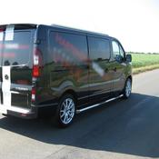 Opel Vivaro SWB Side Bars 2014 onwards image