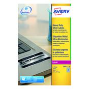 Avery Heavy Duty Lsr Lbls Slvr 540