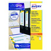 Avery Lsr Lvr Arc Spne Lbl Wht Bx100