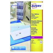 Avery Laser Mini Label Clear Pk1200