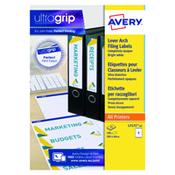 Avery Lsr Lbls 4L/Sh Wht Box 25Sht