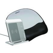 Fellowes Memory Mouse Pad Blk/Silver image
