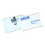Durable Name Badge Combi Clip Pk50