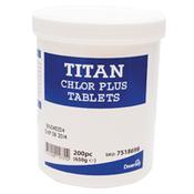 Titan + Chlorine Tabs Tub 200