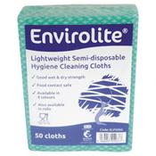 Envirolite Cloth Large Green Pk50