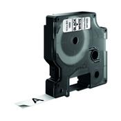 Dymo D1 Tape 12mm x 5.5m Blk/Wht image