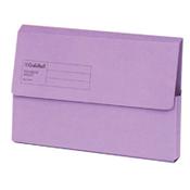 Guildhall Doc Wallets Fc Violet Pk50