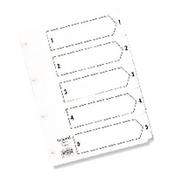 Concord Reinforced Index 1-5 A5 Wht