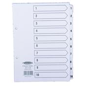 Concord Reinforced Index 1-10 A5