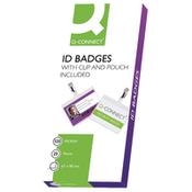Q-Connect Hot Lam ID Badge Pk25