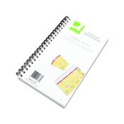 Q-Connect Tel Messge Book Self Stick