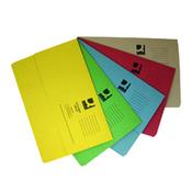 Q-Connect Doc Wallet FS Ast Pk50