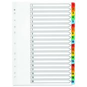 Q Connect Index 1-20 Brd Reinf Multi