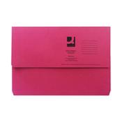 Q-Connect Doc Wlt Fs Red Pk50