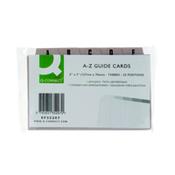Q Connect Guidecards 5x3 A-Z Bf Pk25
