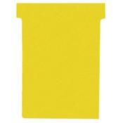 Nobo T-Card Size 2 Yellow Pk100