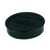 Nobo Whiteboard Magnets 38 Blk Pk10