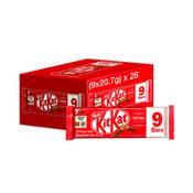 Nestle KitKat 2 Finger Milk Choc Pk9 image