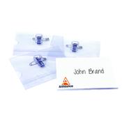 Combi Clip Name Badge 54x90mm Pk50